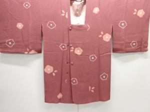 絞り花模様道行コート